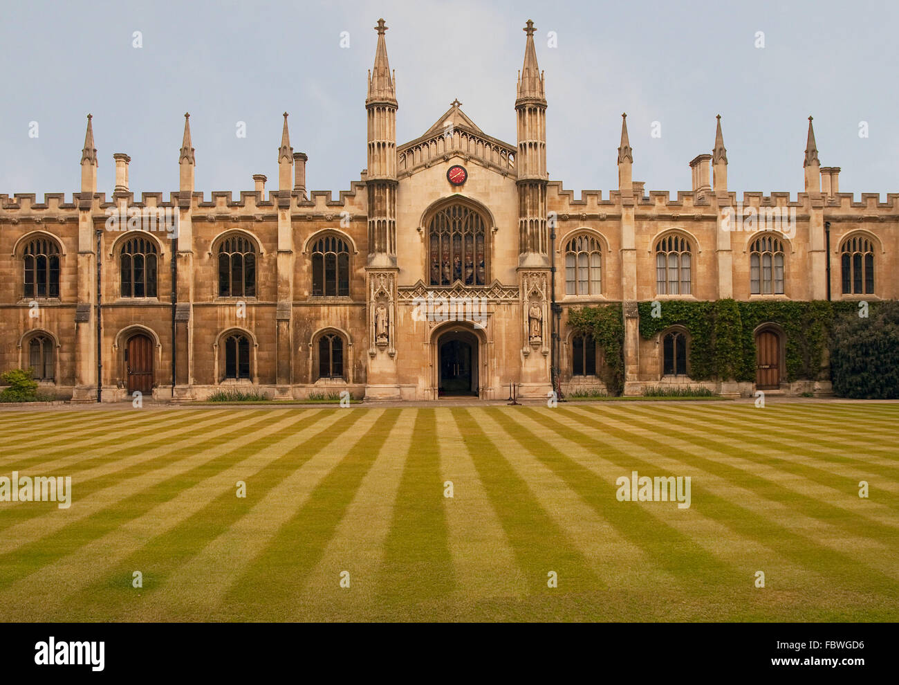 Cambridge University - Pembroke College Stock Photo