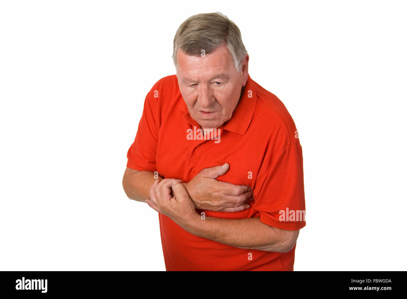 Heart attack Stock Photo