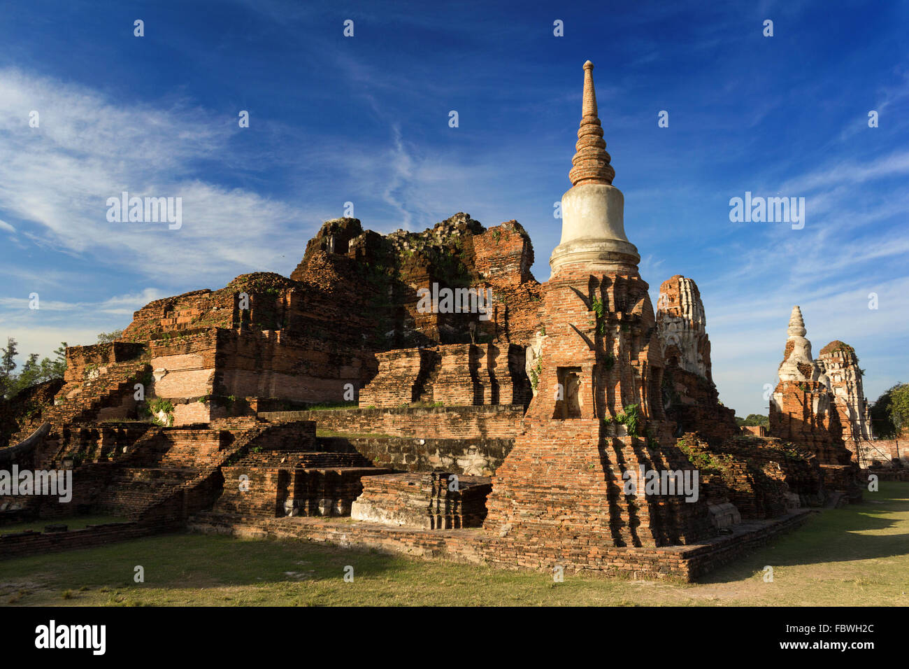 Wat Mahathat Temple, Ayutthaya, Thailand Stock Photo