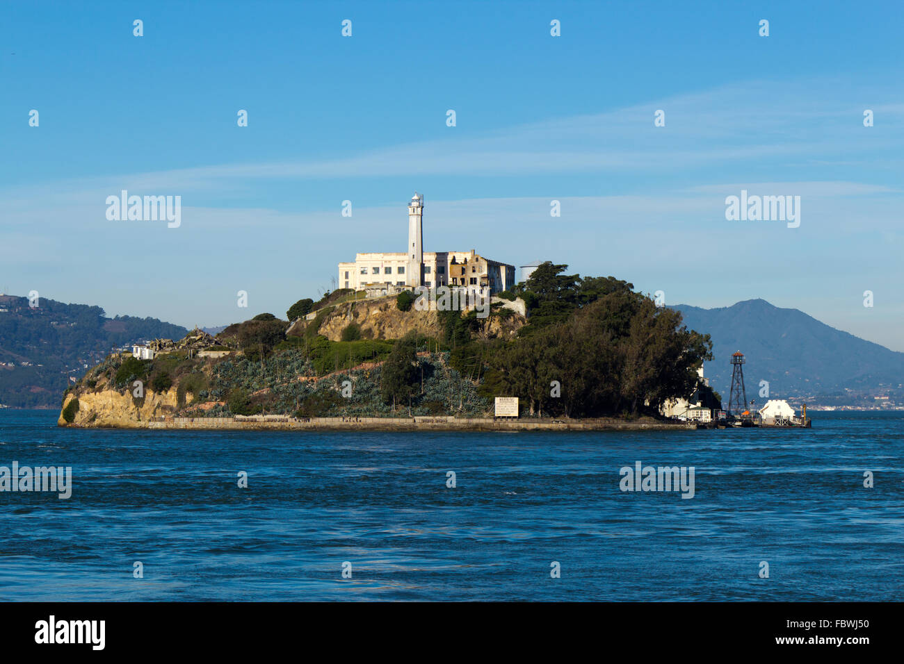 Alcatraz Island In San Francisco Usa Stock Photo Alamy