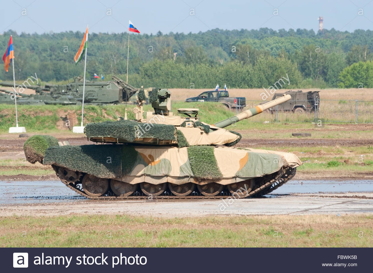 T 90ms Tagil Battle Tank Stock Photo 93376903 Alamy