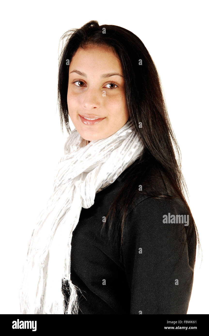 Closeup portrait cute teen girl hi-res stock photography and images - Alamy