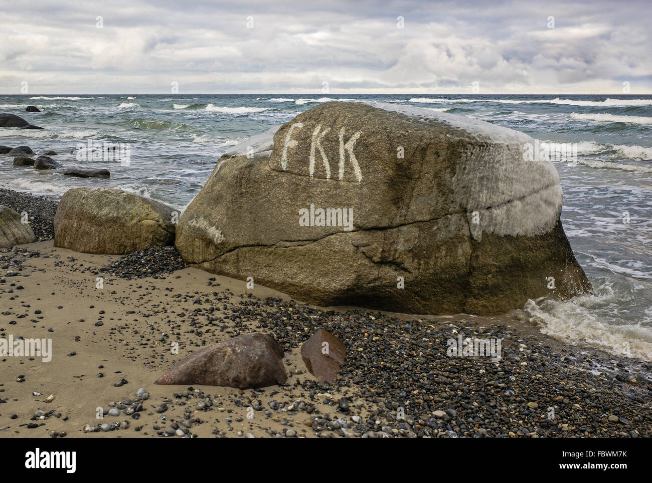 Stones on the beach Stock Photo
