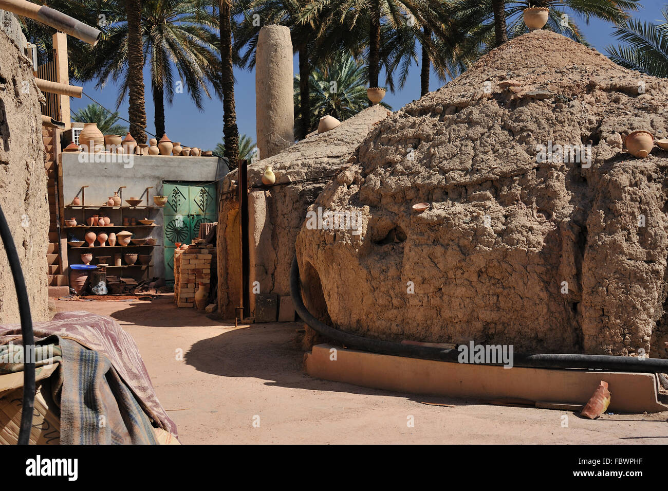 Pottery in Bahla Stock Photo 93379595 Alamy