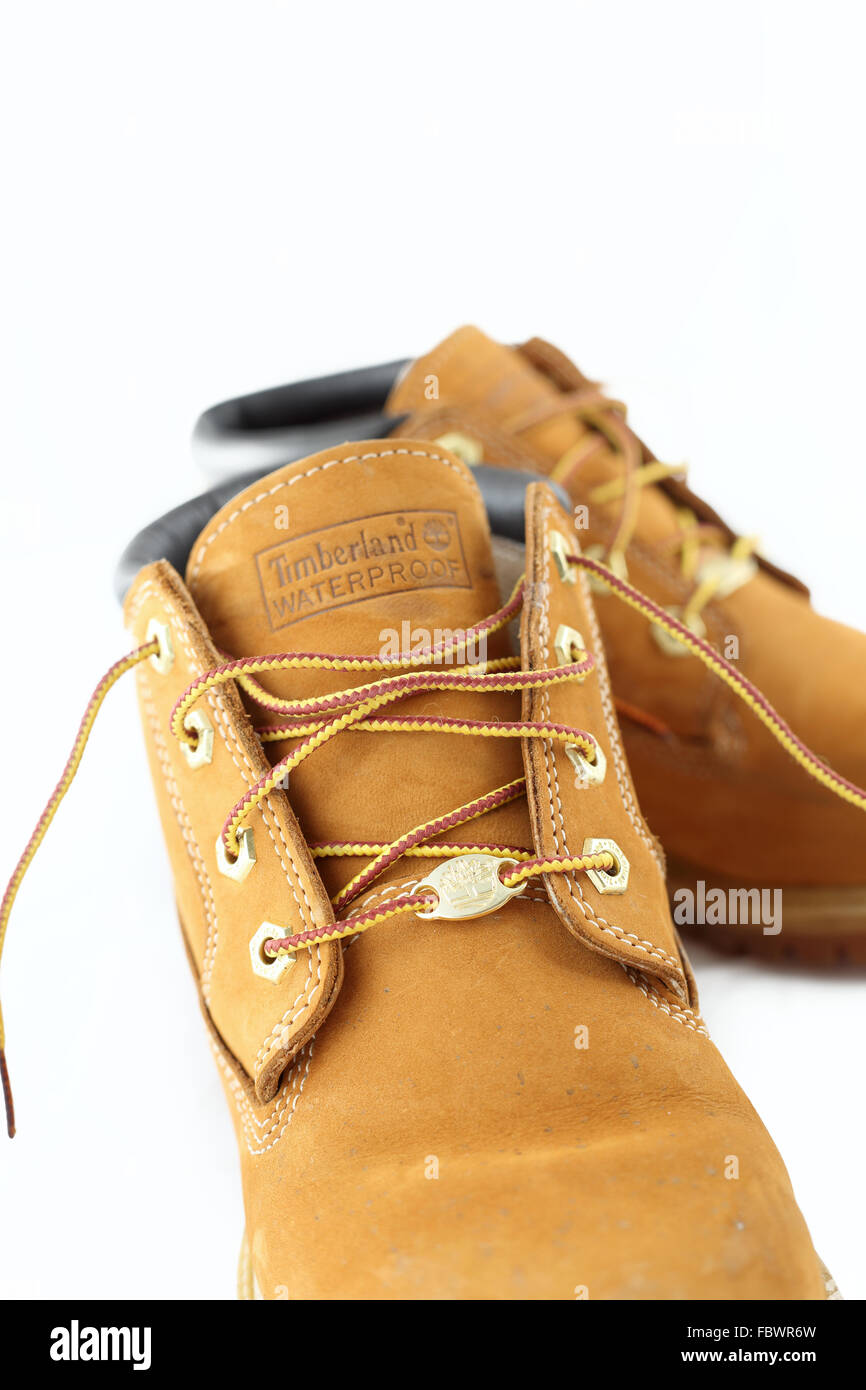 Timberland boots Stock Photo - Alamy