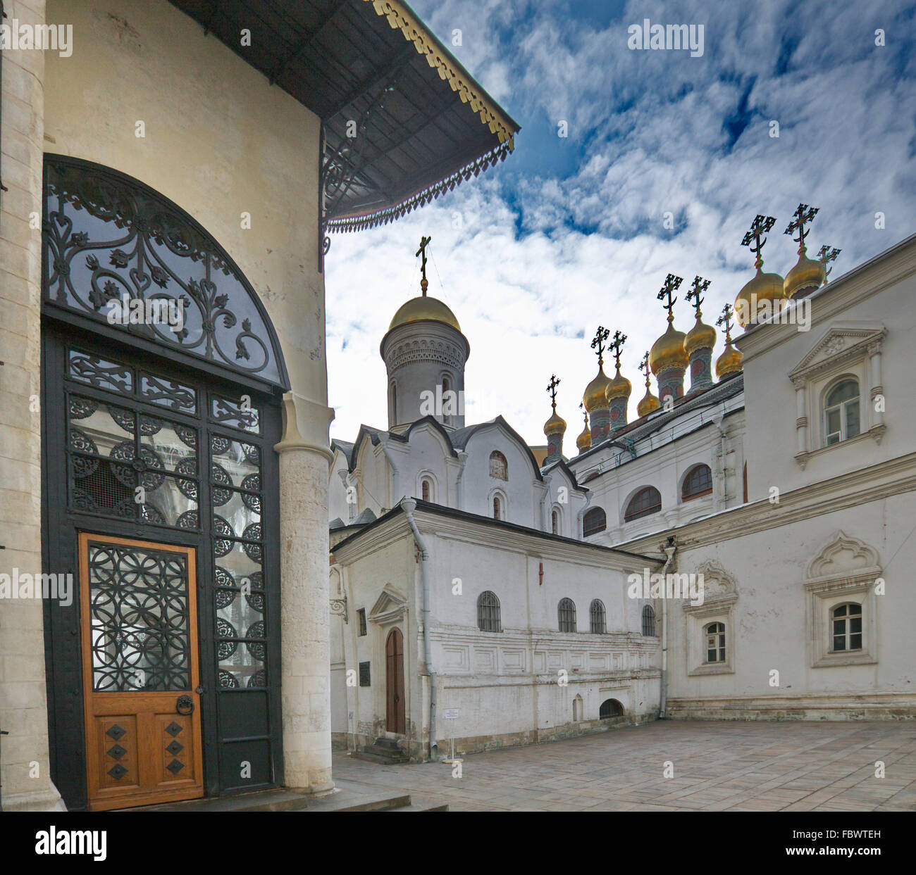 Inside of Moscow Kremlin. Russia Stock Photo Alamy