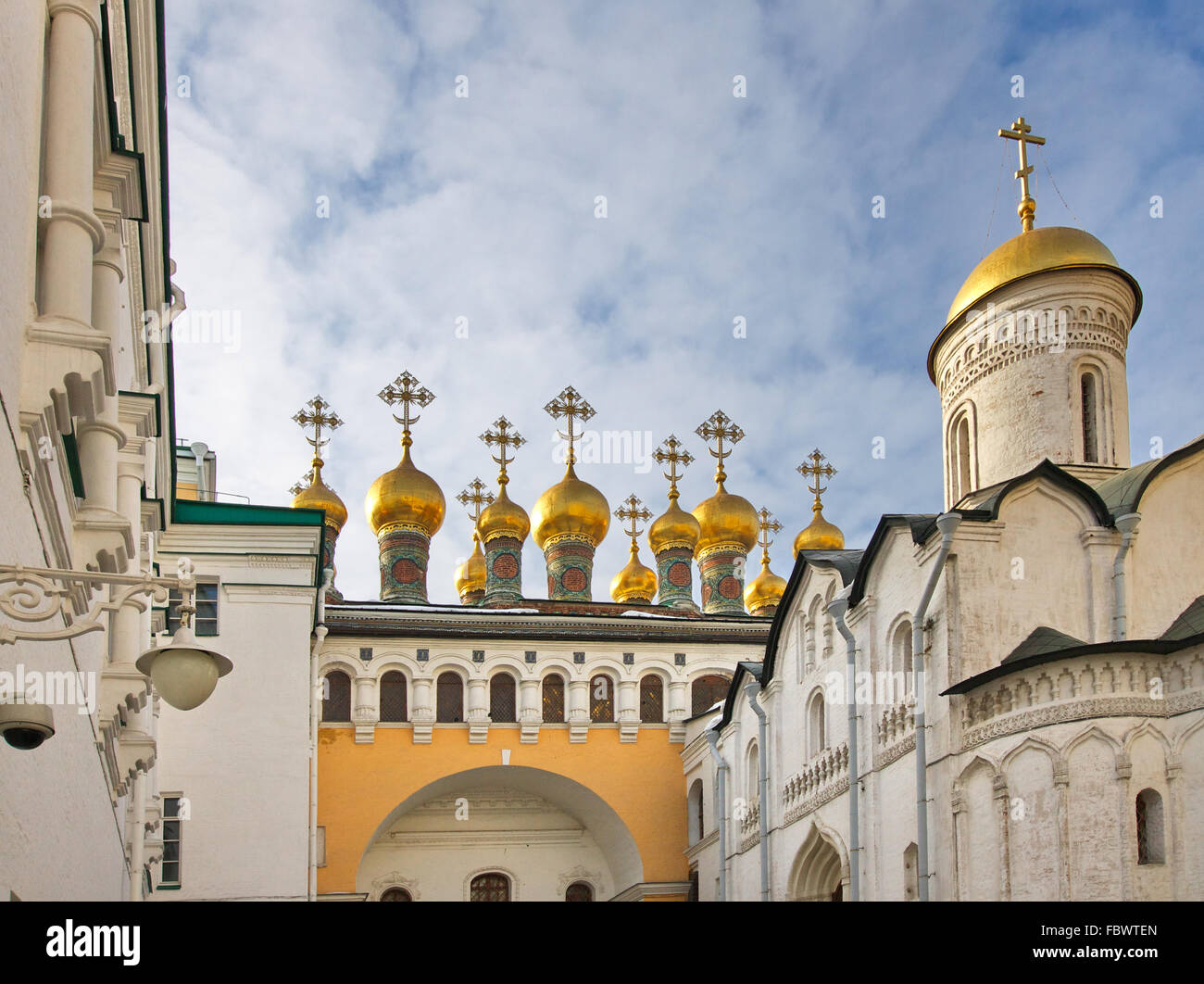 Inside of Moscow Kremlin. Russia Stock Photo Alamy
