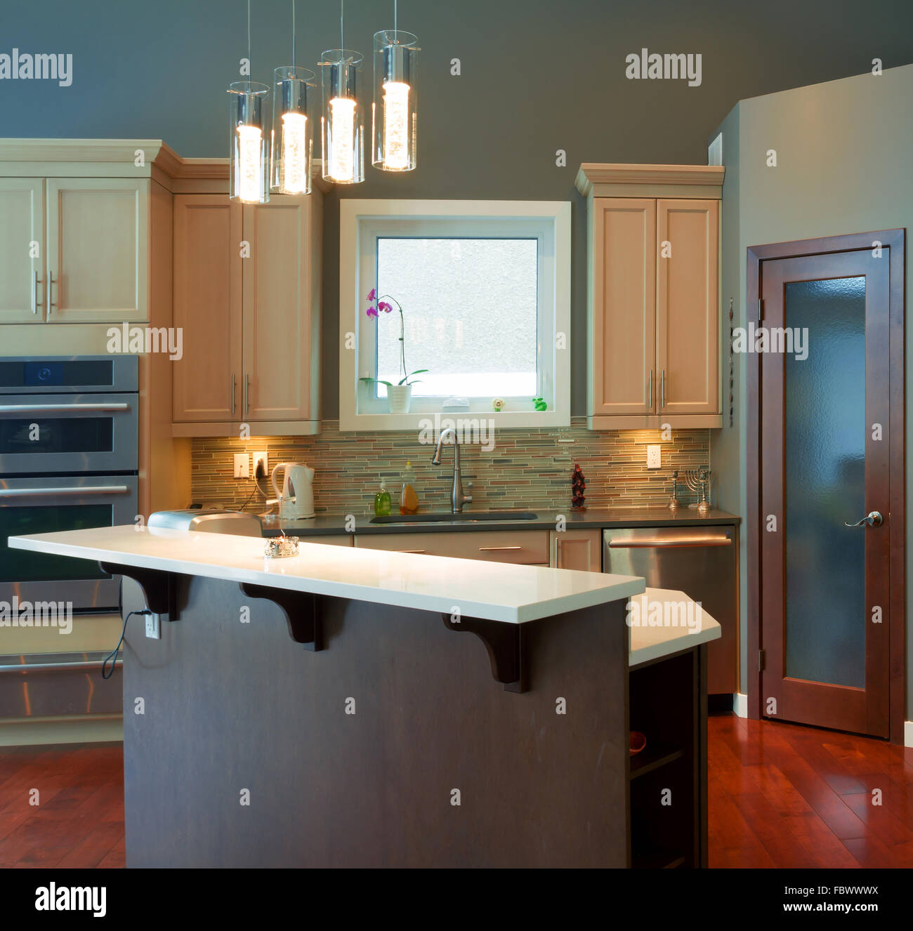 Kitchen Interior Design Stock Photo - Alamy