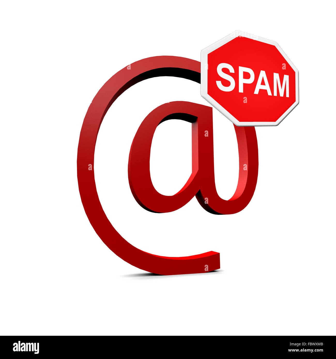 Spam symbol Cut Out Stock Images & Pictures Alamy