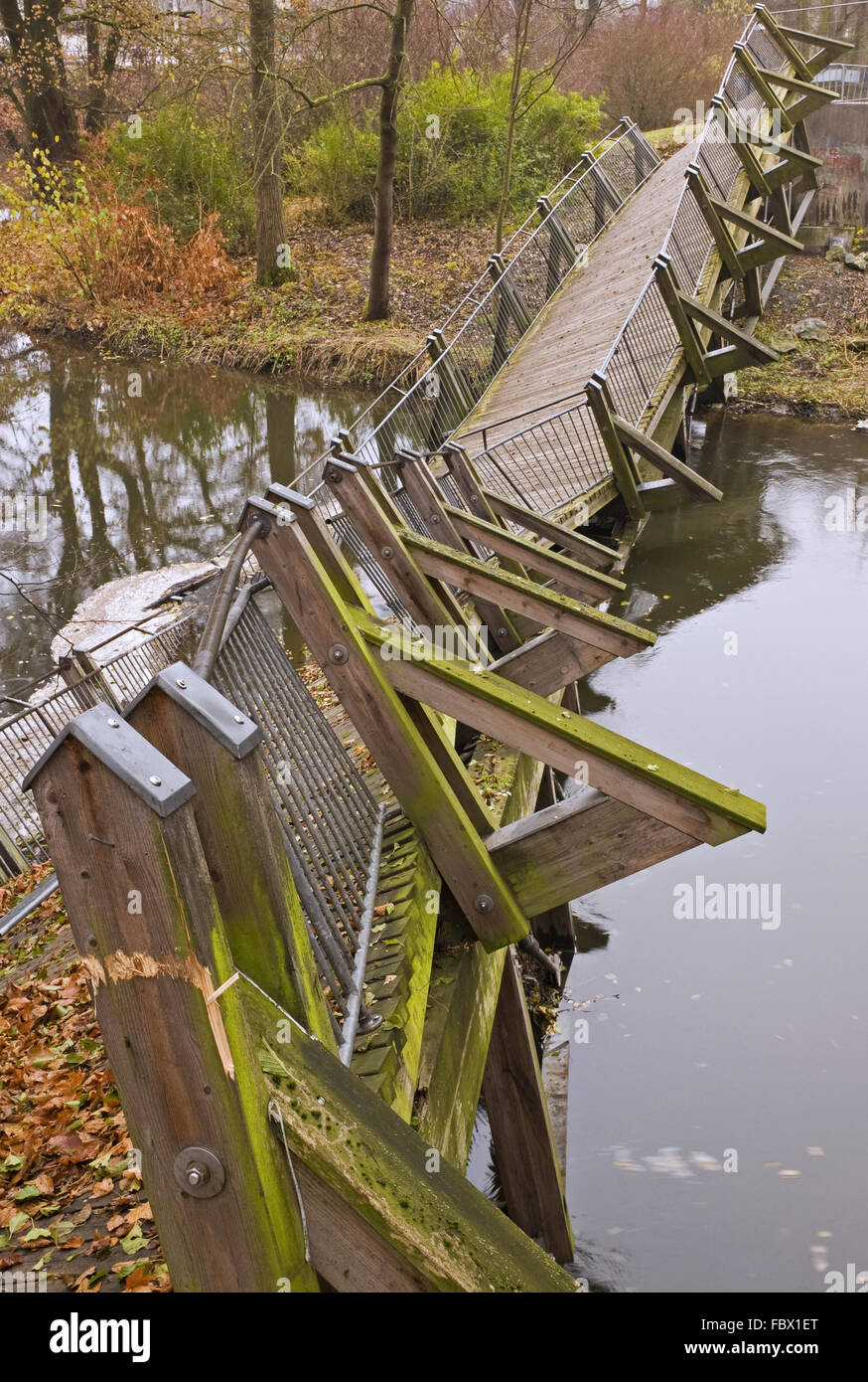 Broken Railing Picture Handrail broken hi-res stock photography and images - Alamy