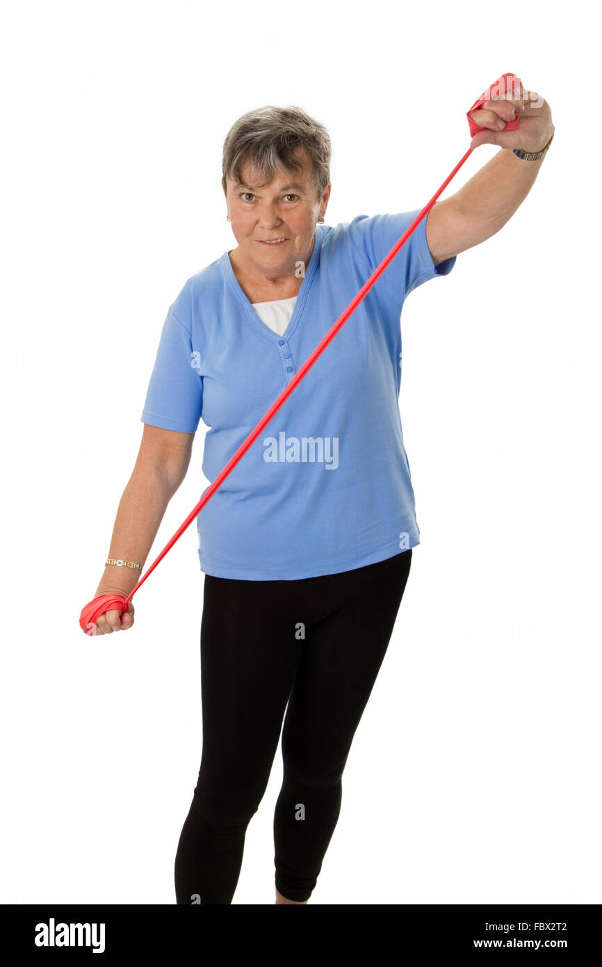 Rubber band stretching hires stock photography and images Alamy