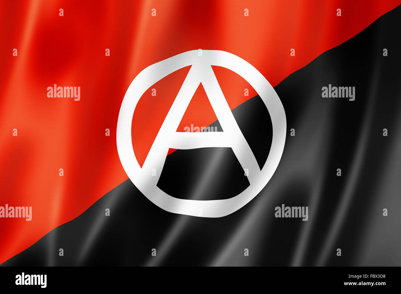 Anarchy flag Stock Photo - Alamy