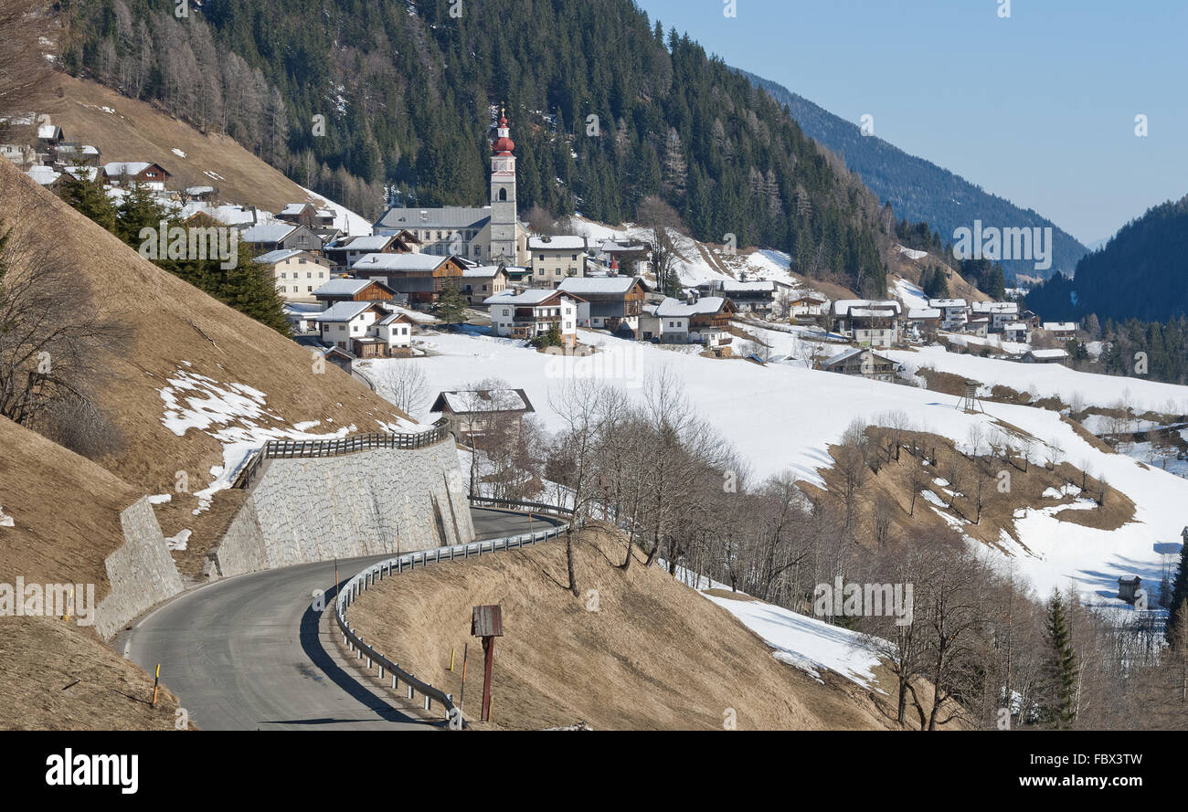 pilgrimage destination Maria Luggau Stock Photo