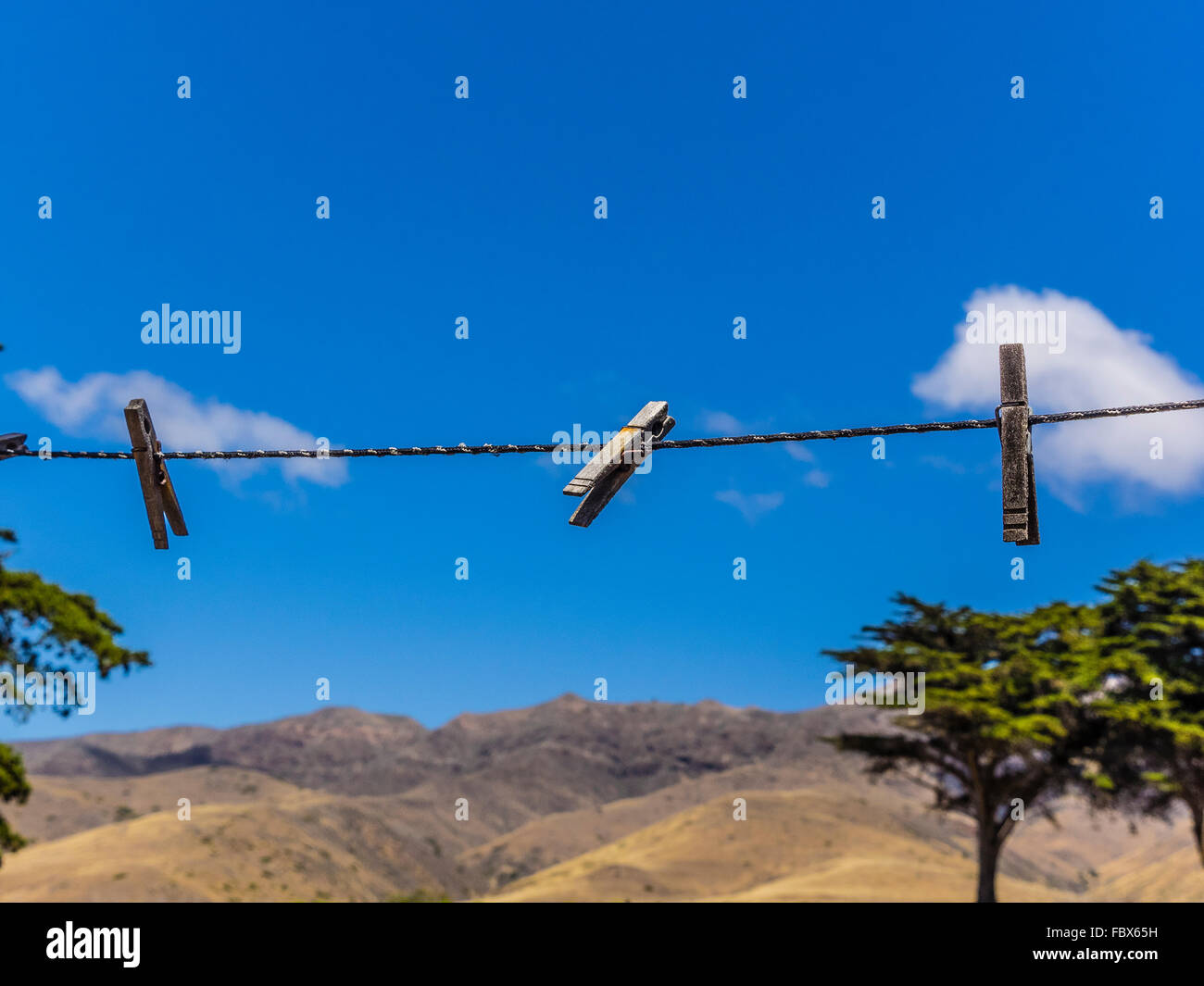 Clothes pins hi-res stock photography and images - Alamy