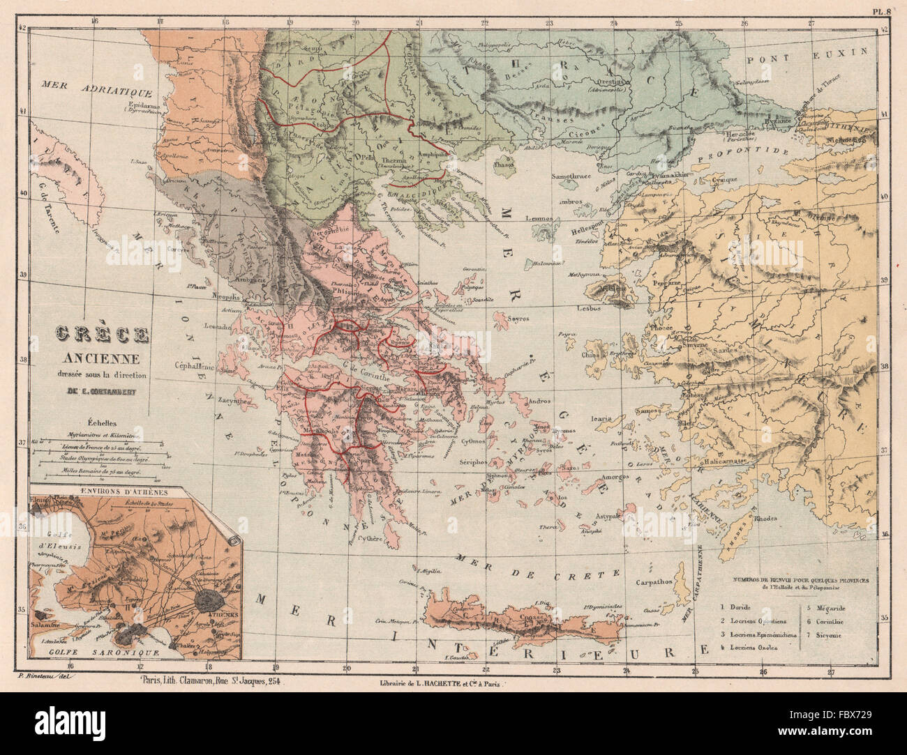 Ancient greece map hi-res stock photography and images - Page 2 - Alamy