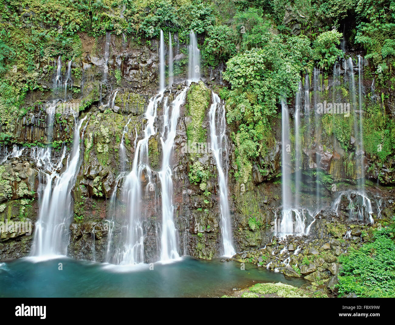 Grand Galet Falls Stock Photo - Alamy