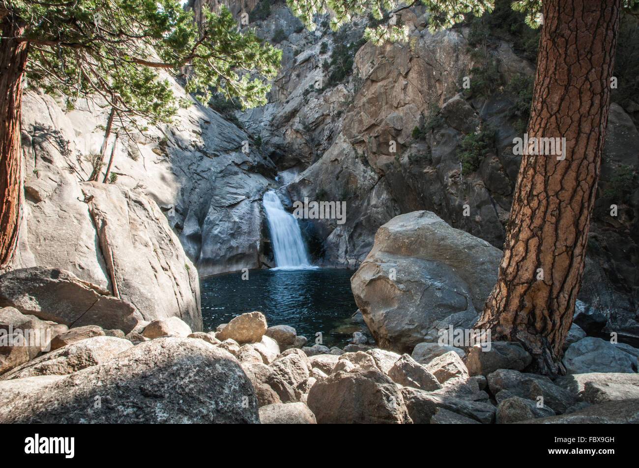 Sequoia waterfall hi-res stock photography and images - Alamy