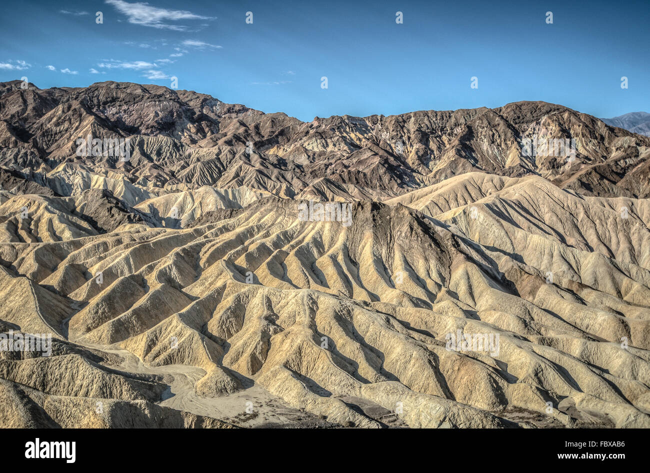 Death Valley zabriskie point Stock Photo Alamy