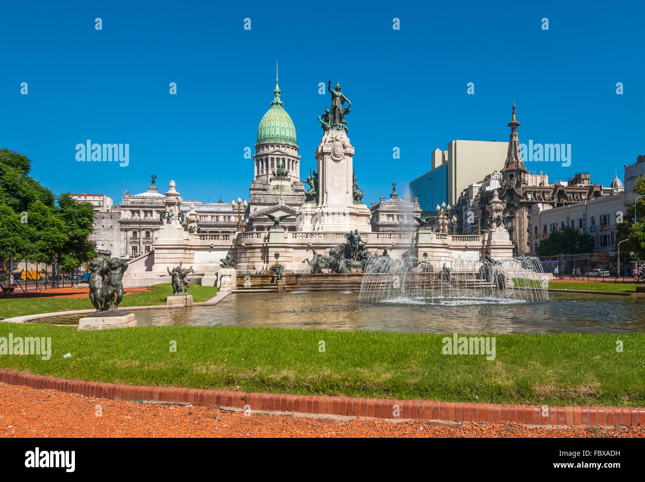 National Congress building, Buenos Aires, Argentina Stock Photo