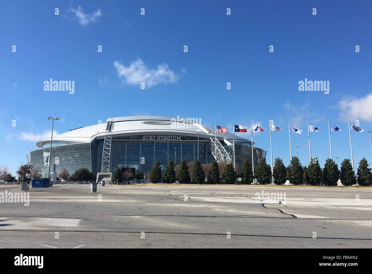 AT&T Stadium, home to the Dallas Cowboys of the NFL Stock Photo
