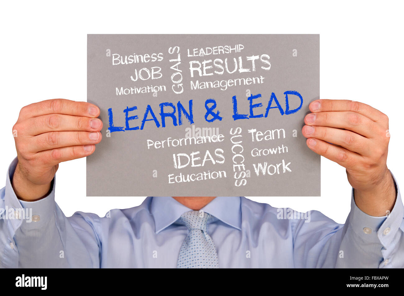 Learn and Lead Stock Photo