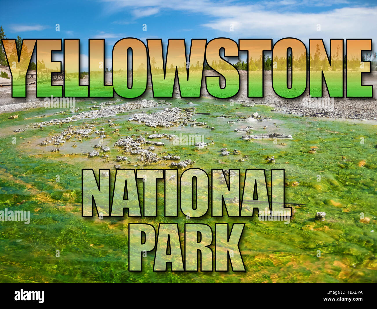 Yellowstone National Park Stock Photo Alamy