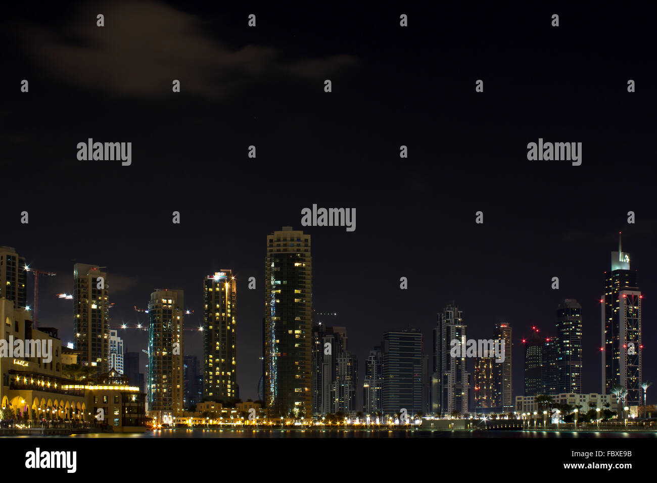 Arabian Nights in Dubai Stock Photo
