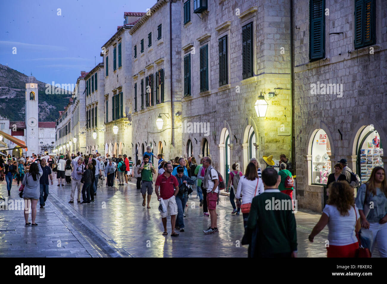 Dubrovnik, Croatia, Saturday, September 26, 2015. Stock Photo