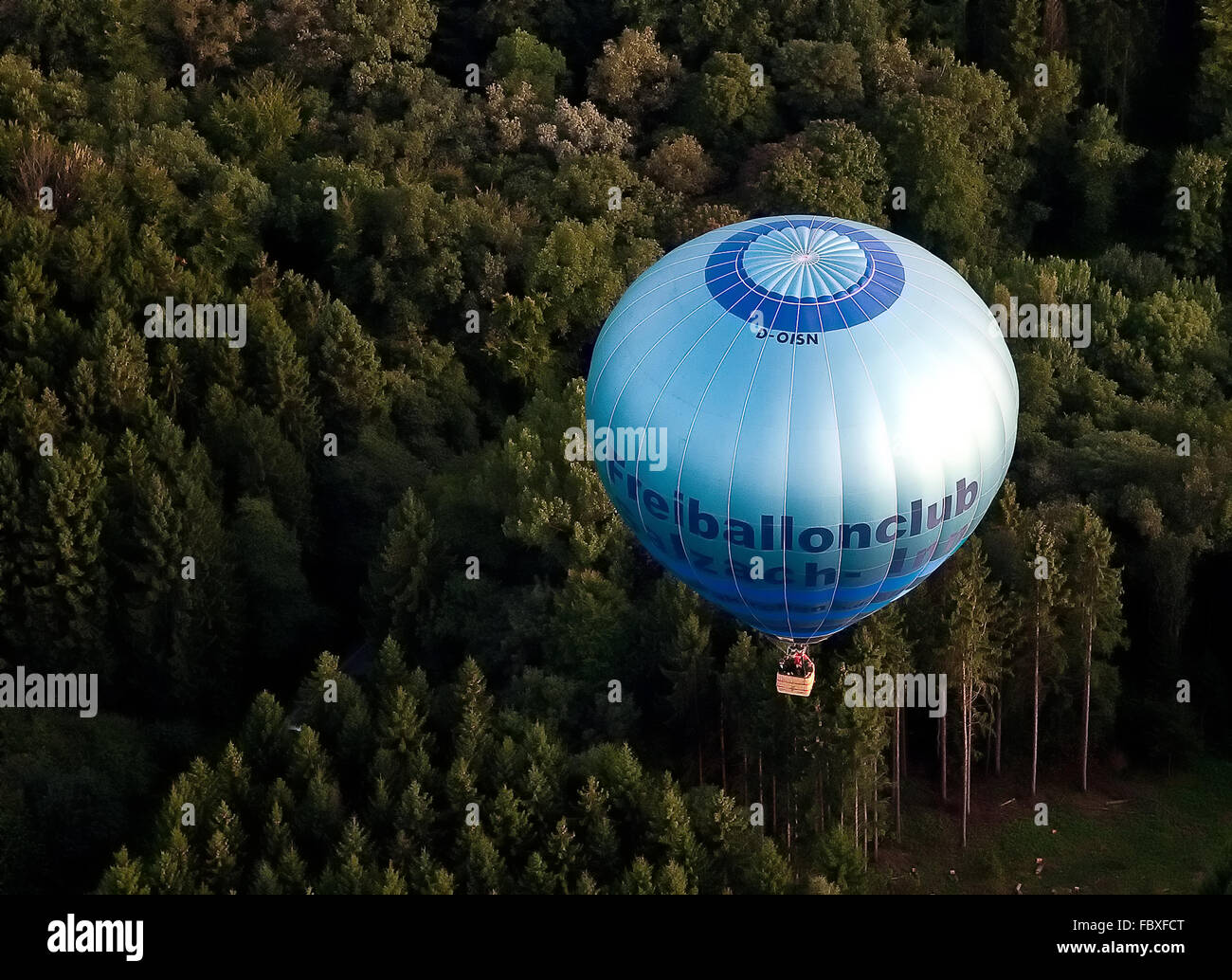 Balloon hotair Montgolfiade, Warstein Stock Photo