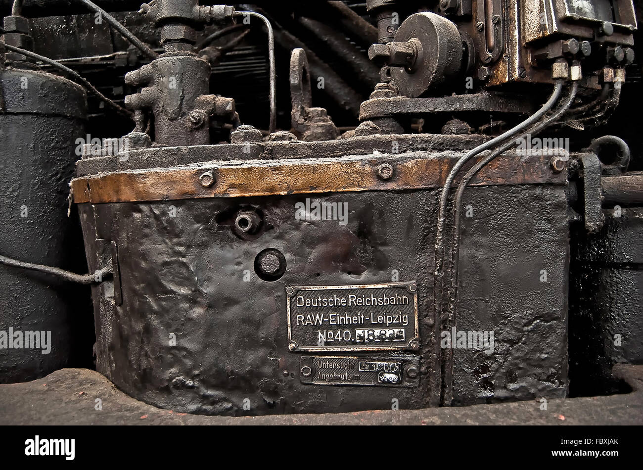 historical Locomotive Stock Photo