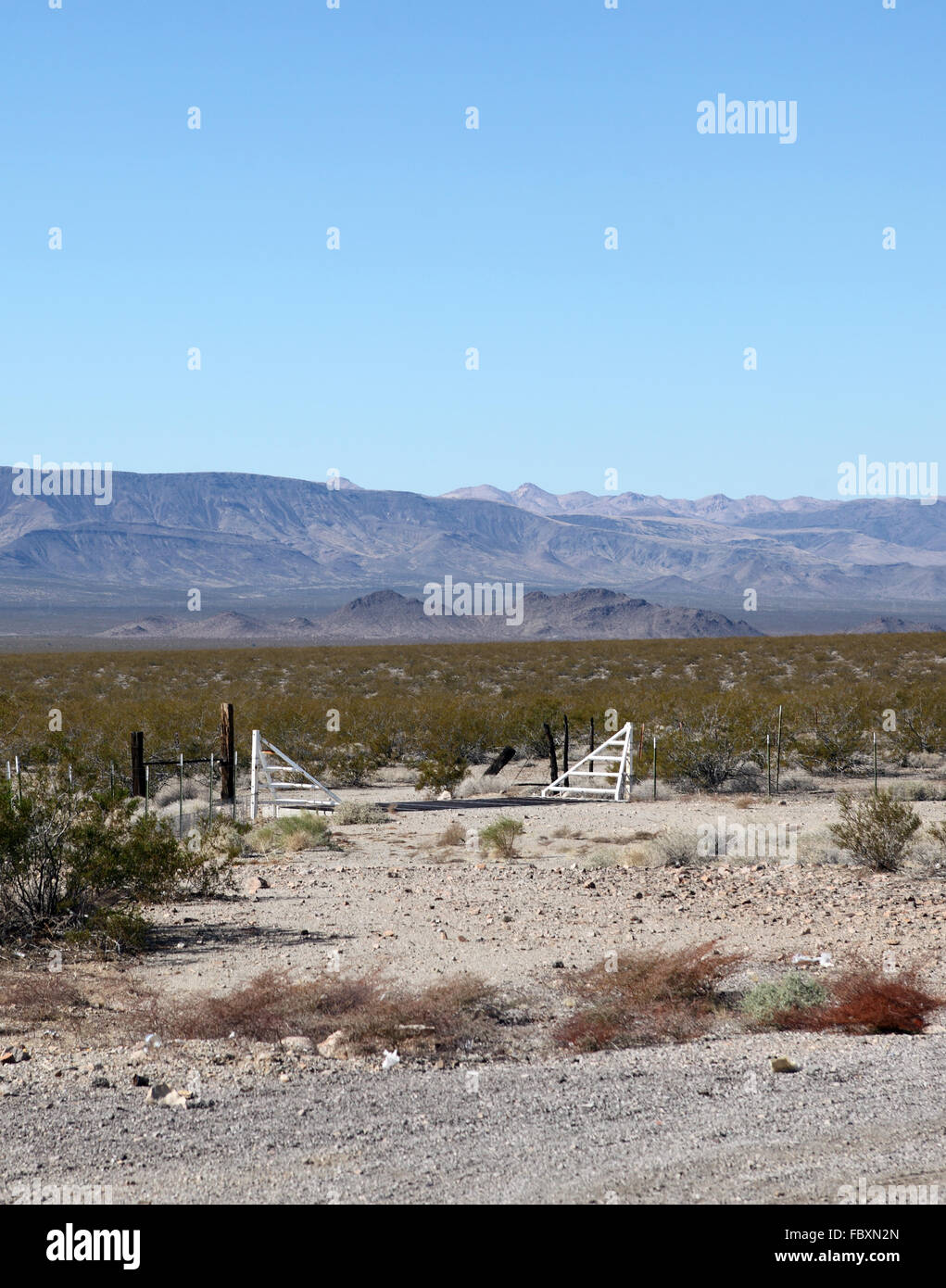 landscape in california Stock Photo