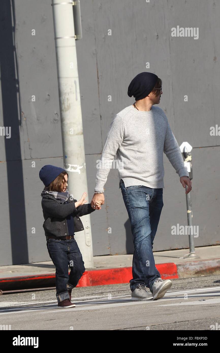 Rachel Zoe, Rodger Berman, and their sons Skyler and Kaius Berman go