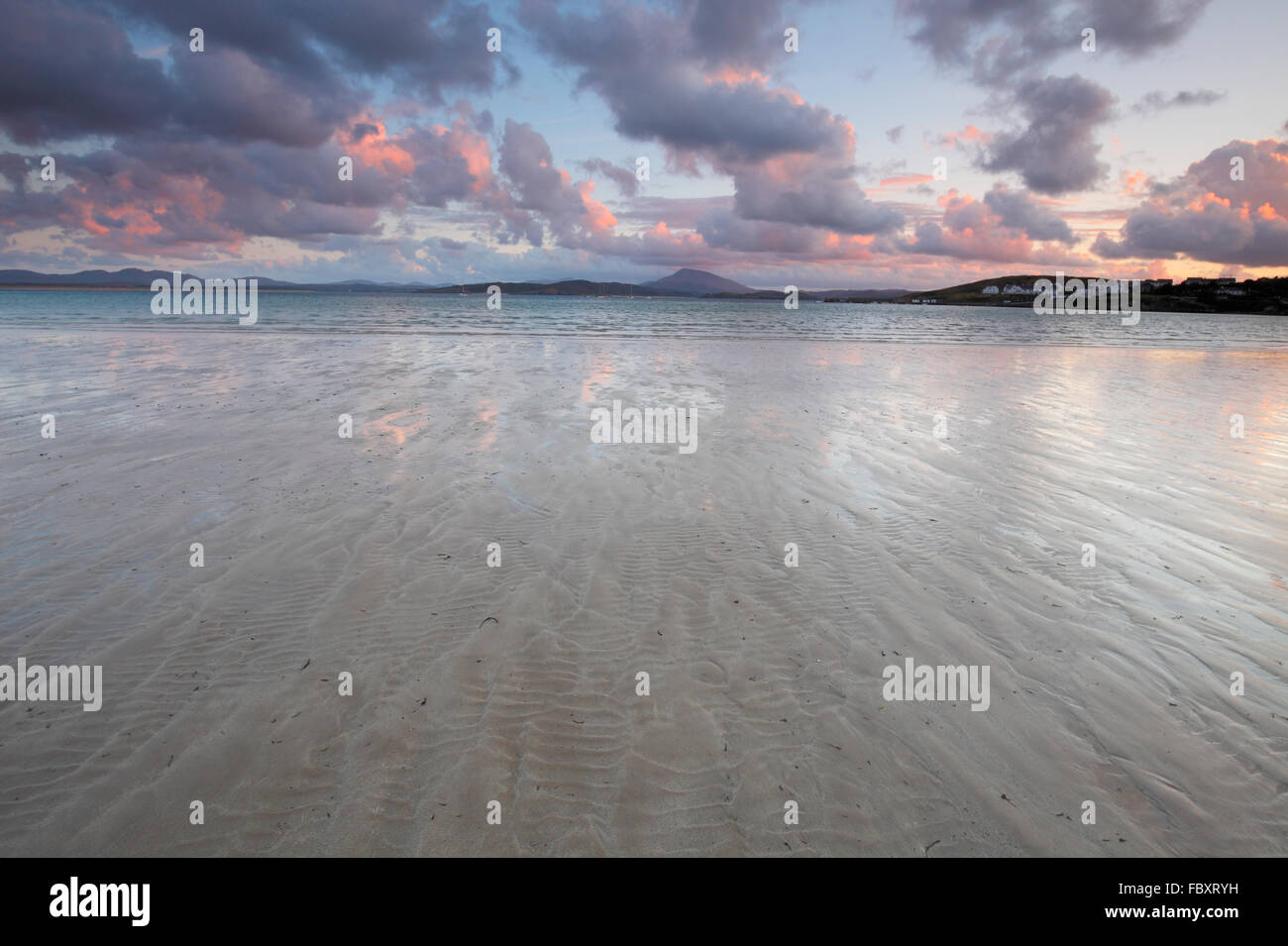 beach in Downings, Donegal, Ireland Stock Photo