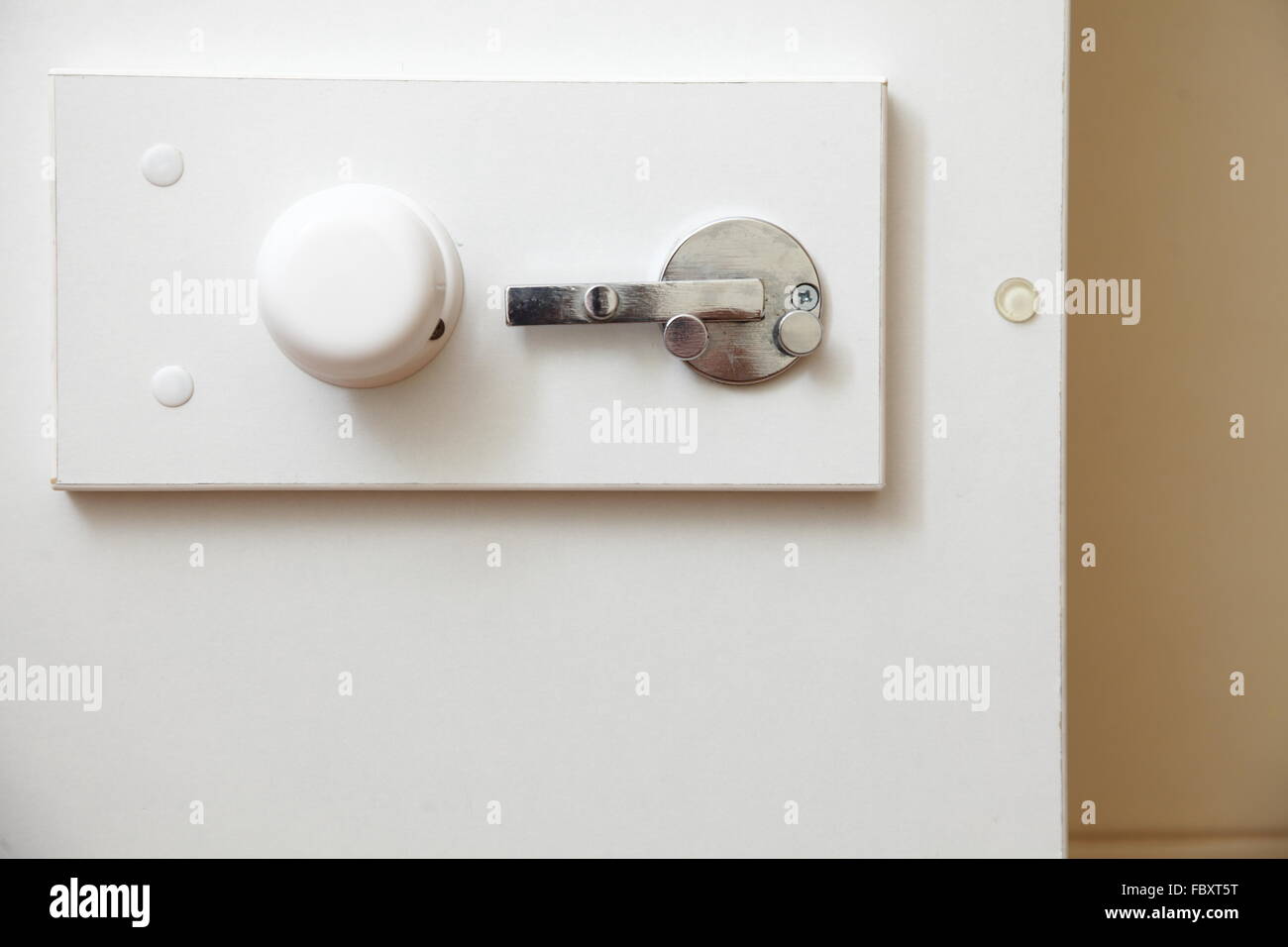 lock on bathroom door Stock Photo - Alamy