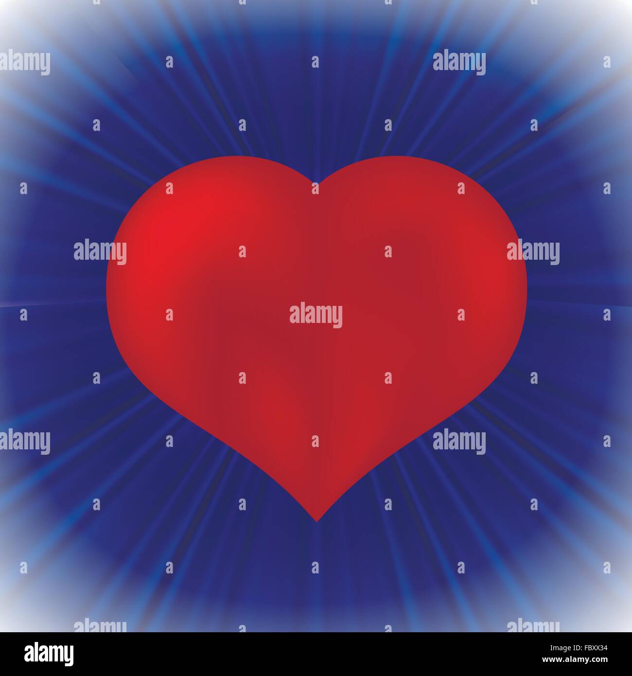 Red Heart Icon Stock Vector Image & Art - Alamy