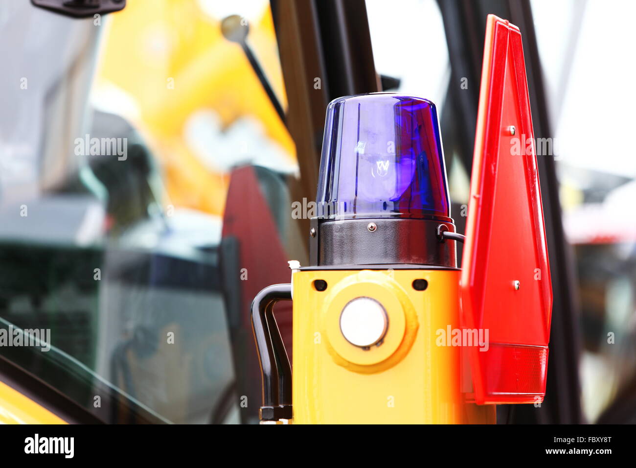 signal lamp for warning flashing light on vehicle Stock Photo Alamy