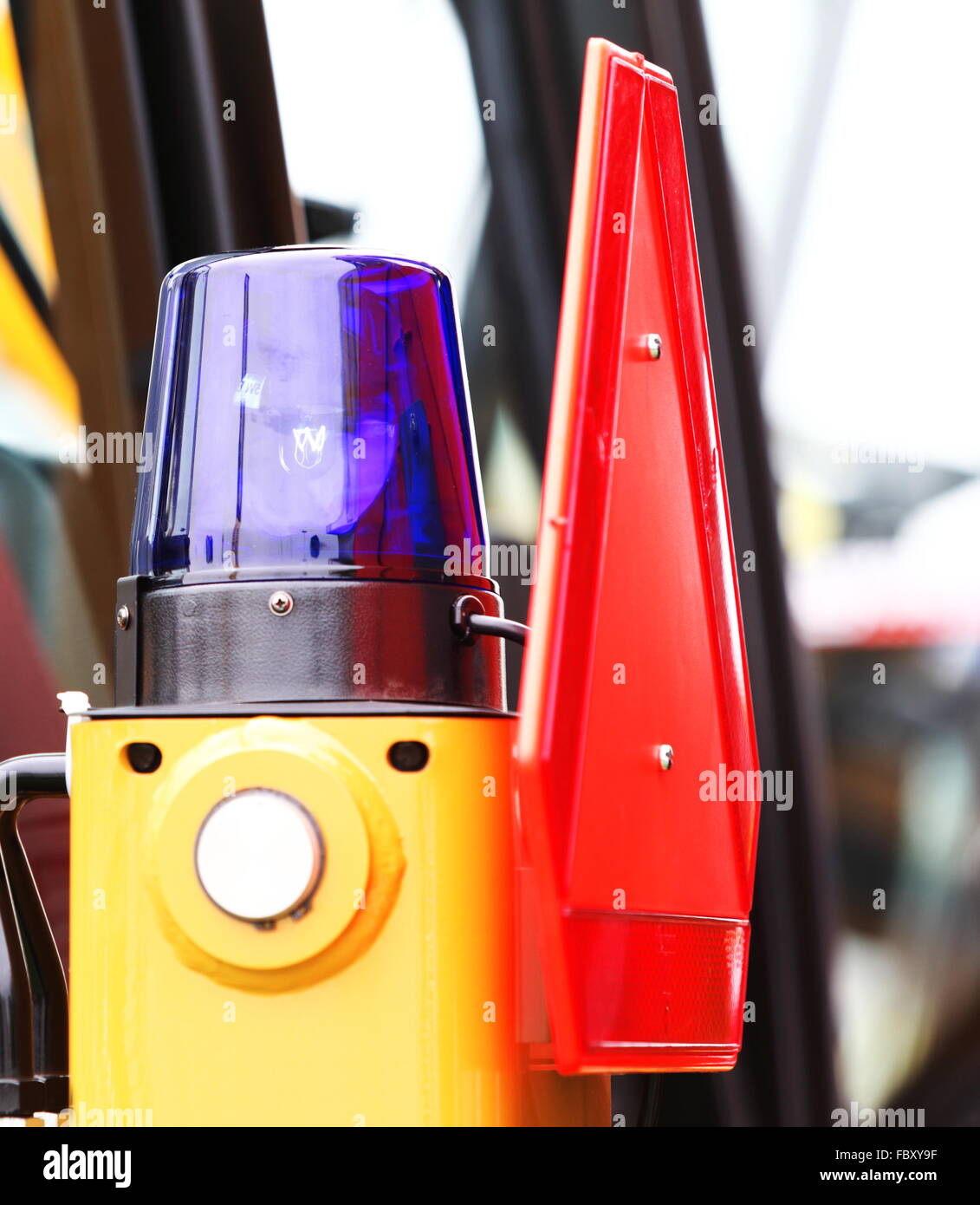 signal lamp for warning flashing light on vehicle Stock Photo Alamy