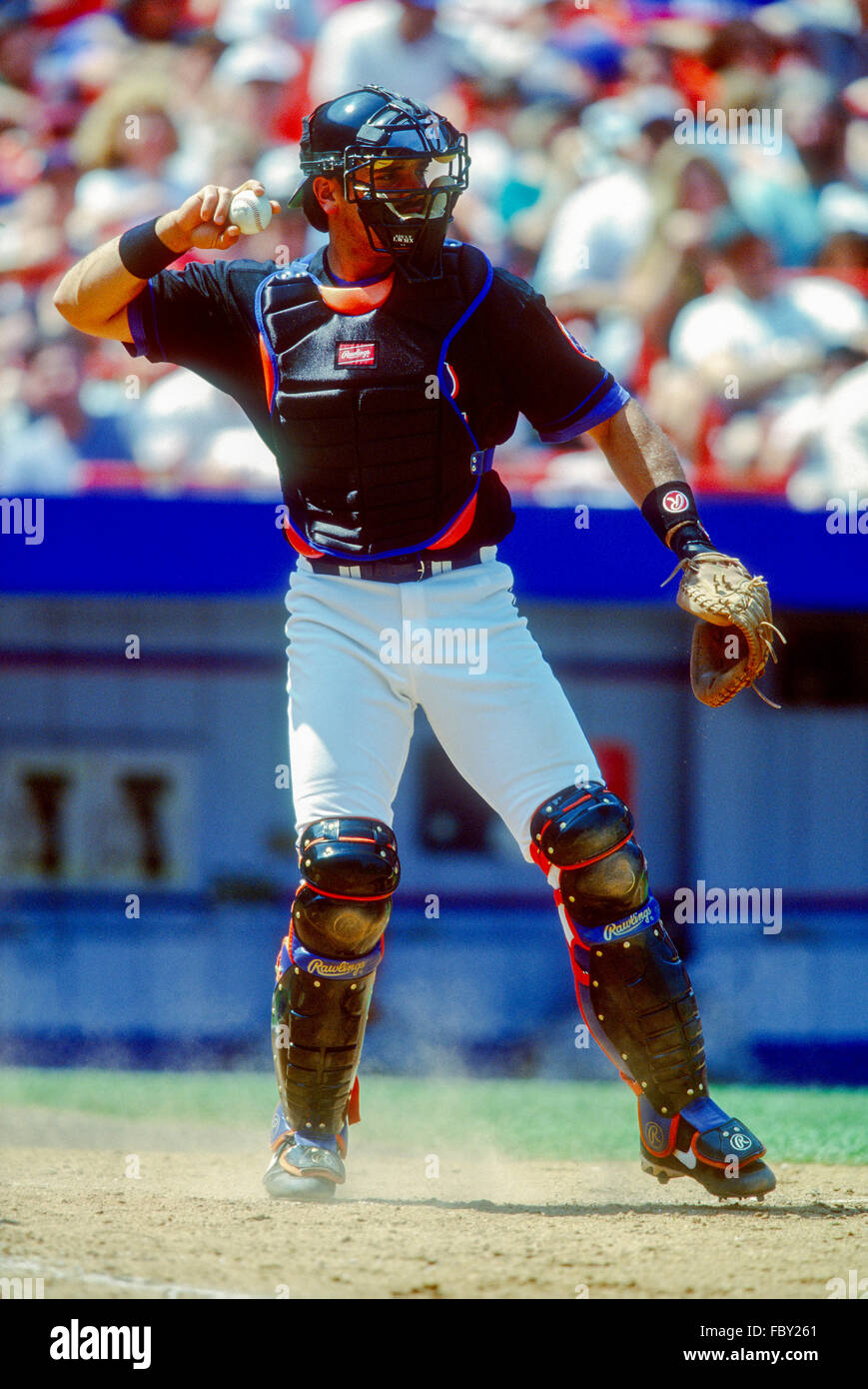 Mike Piazza, New York Mets Stock Photo
