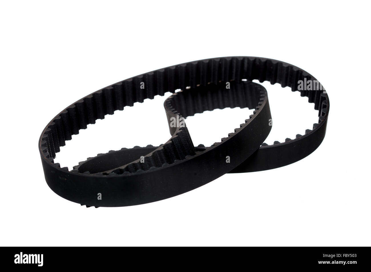 belt car engine isolated white background Stock Photo Alamy