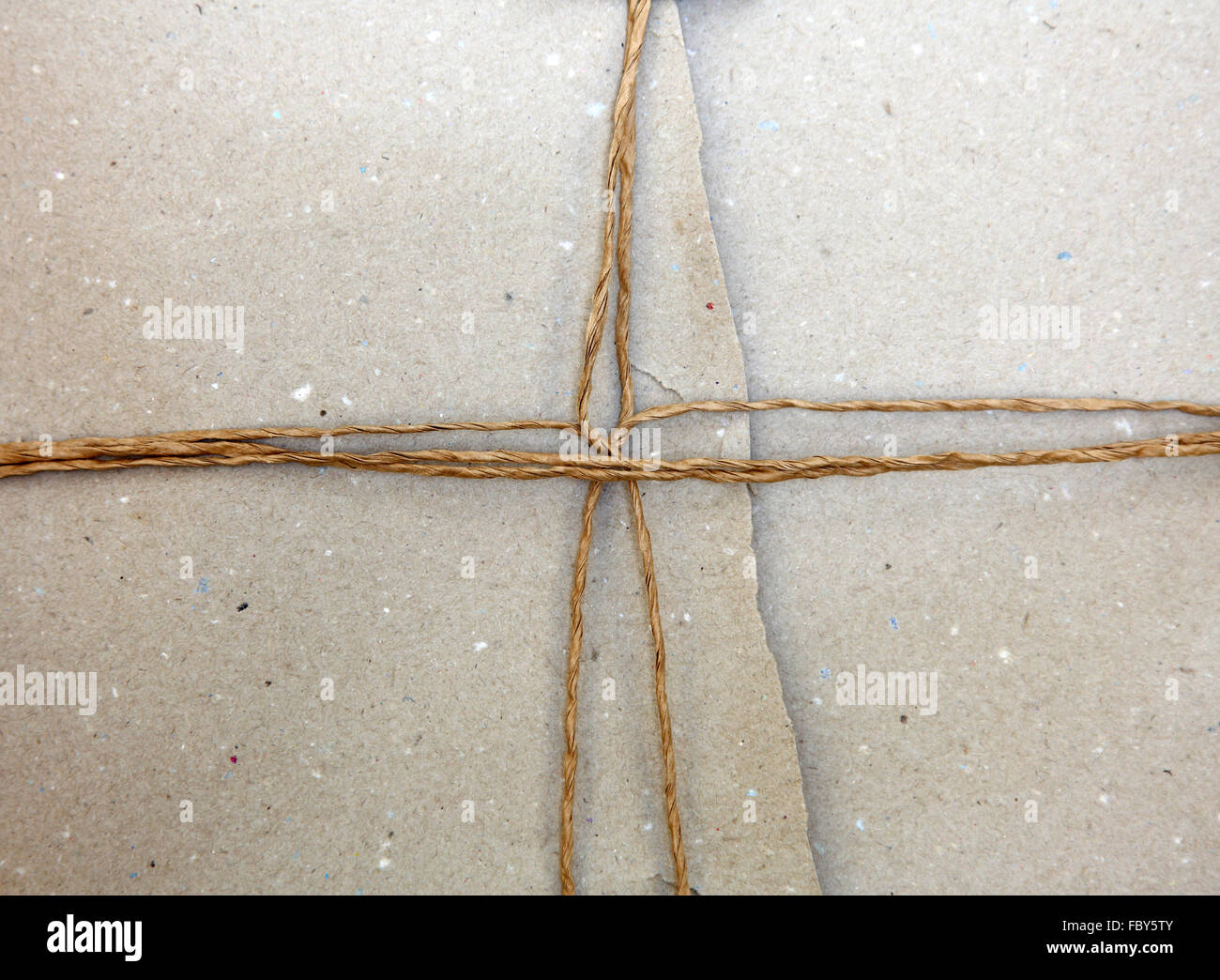 recycle paper texture with rope wrap Stock Photo - Alamy