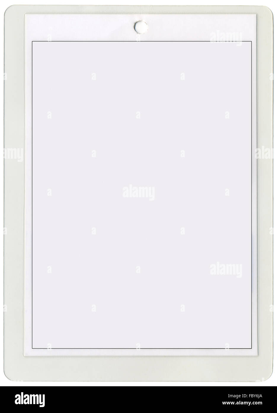 Blank National Id Card