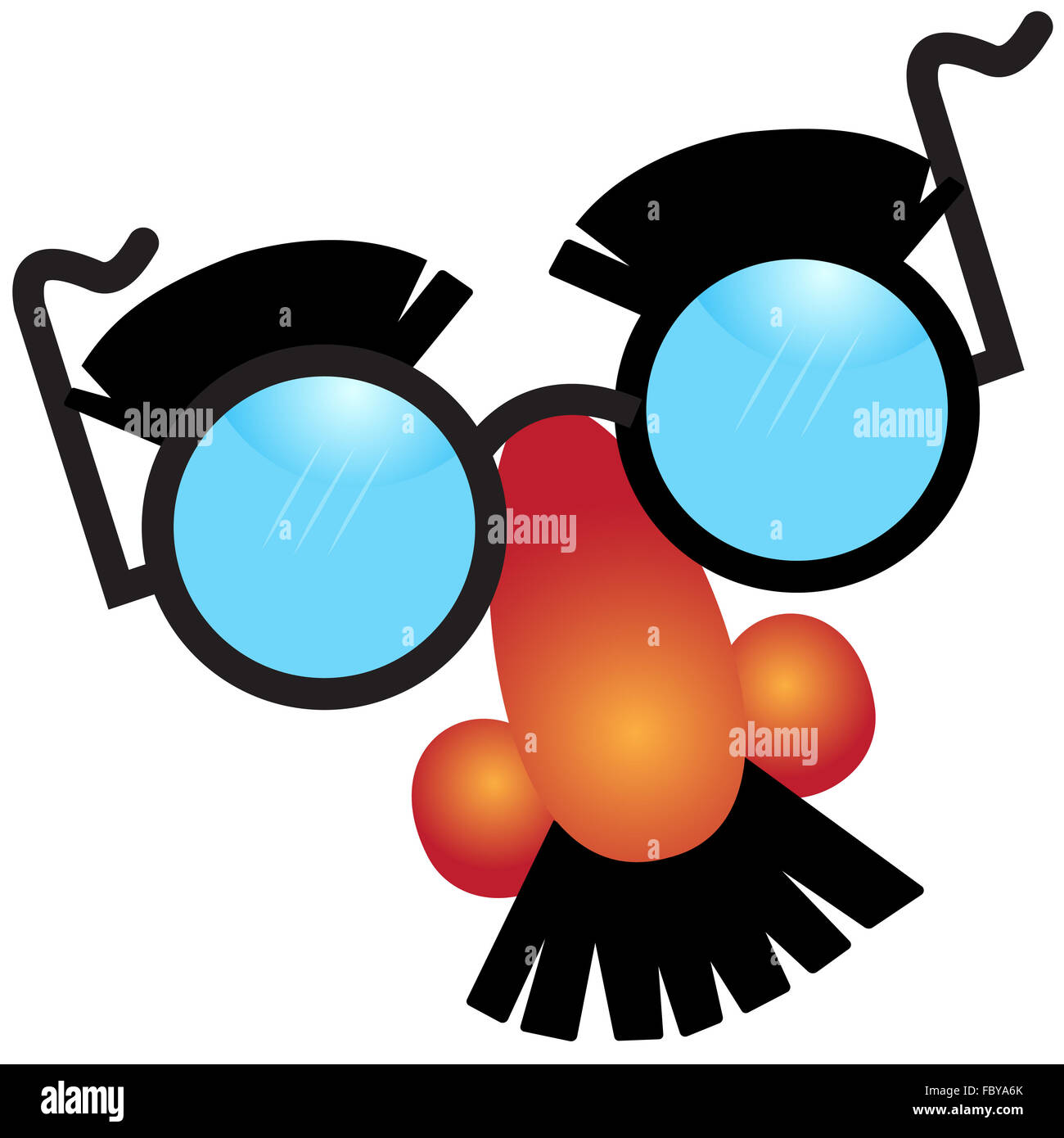 Glasses and nose mask Stock Photo Alamy