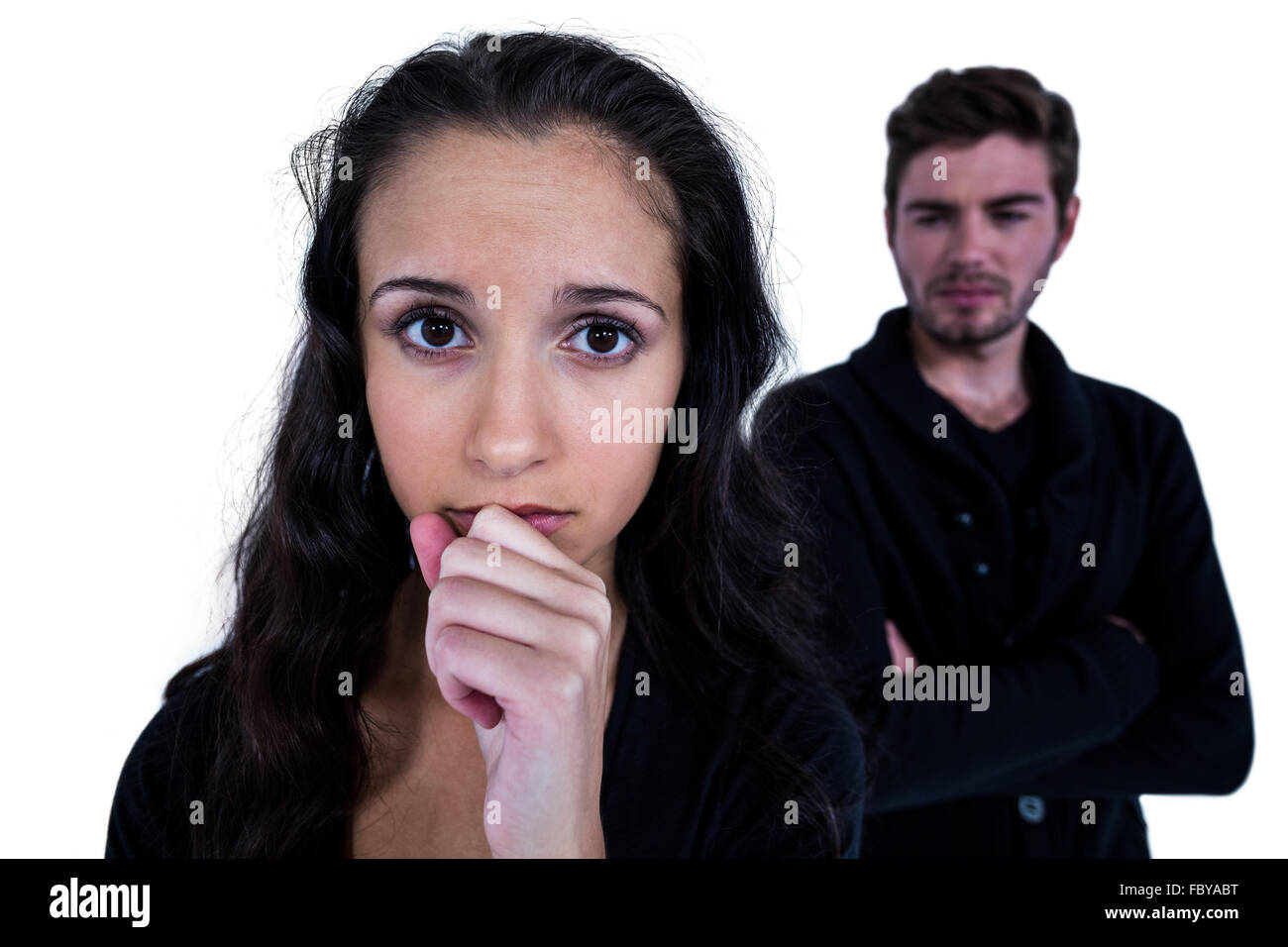 Portrait depressed sad young man hi-res stock photography and images ...