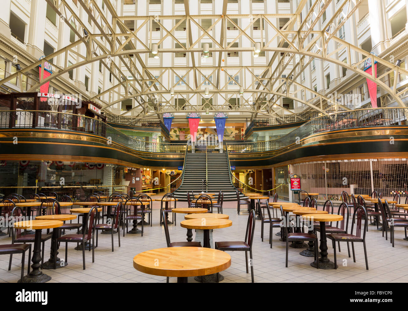 Interior of Old Post Office building Washington Stock Photo Alamy