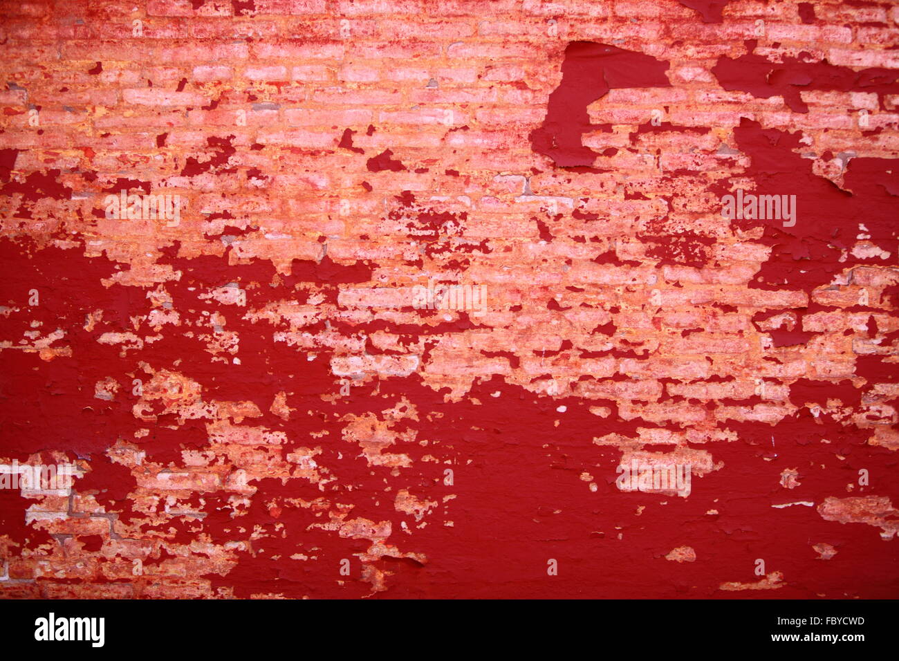 Background of grunge red brick wall texture Stock Photo - Alamy