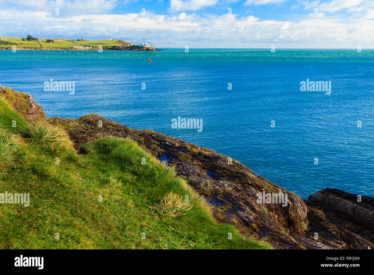 Irish landscape. coastline atlantic coast County Cork, Ireland Stock