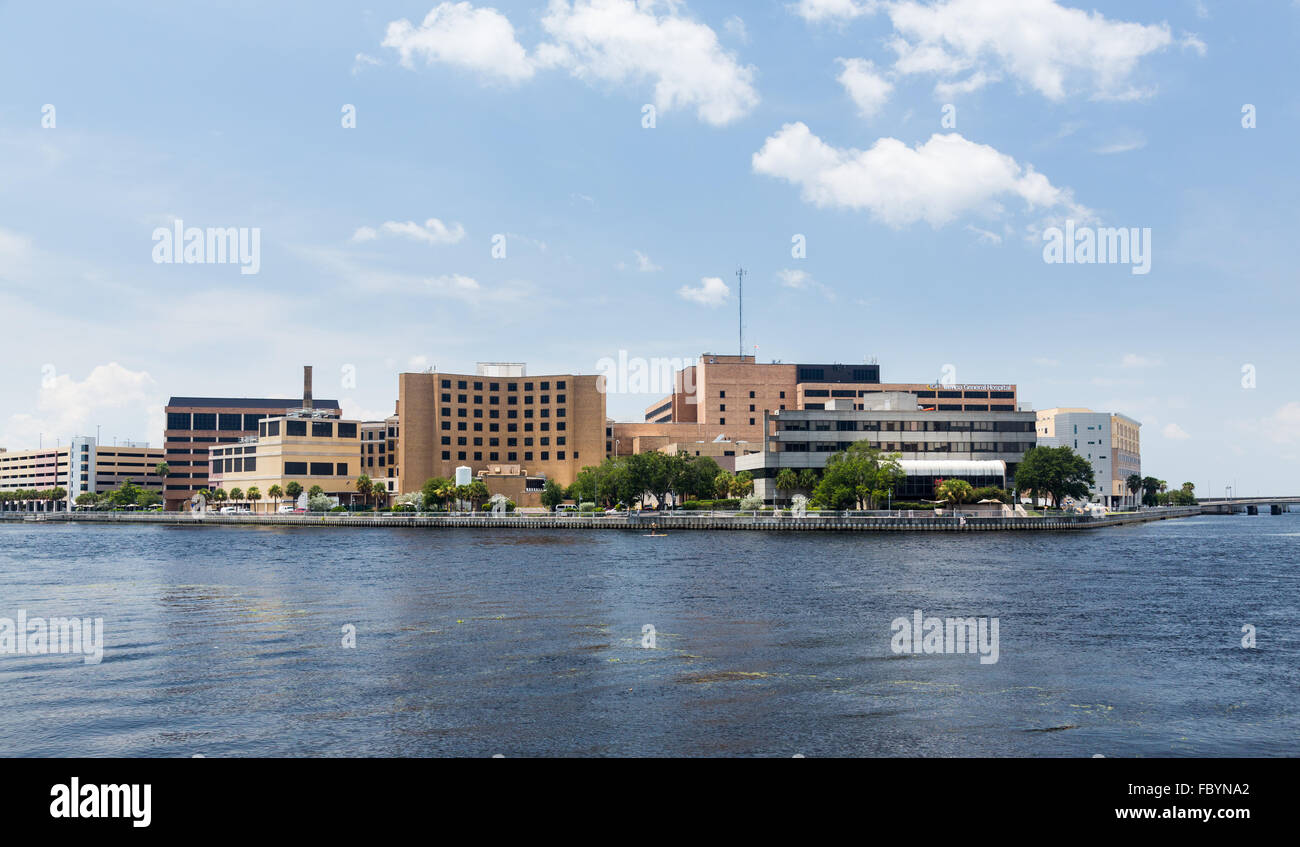 Tampa General Hospital Florida during the day Stock Photo