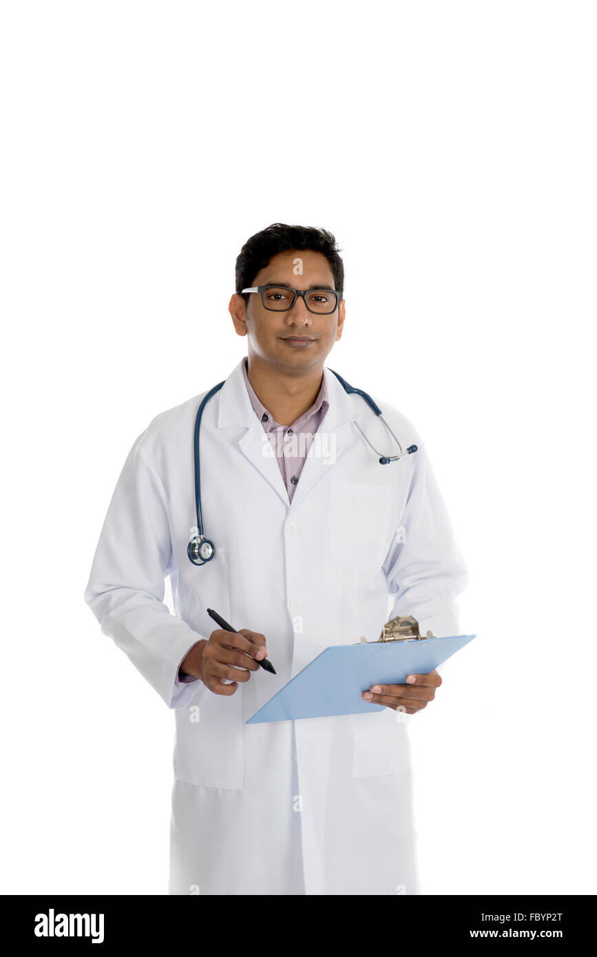 Male indian doctor hi-res stock photography and images - Alamy