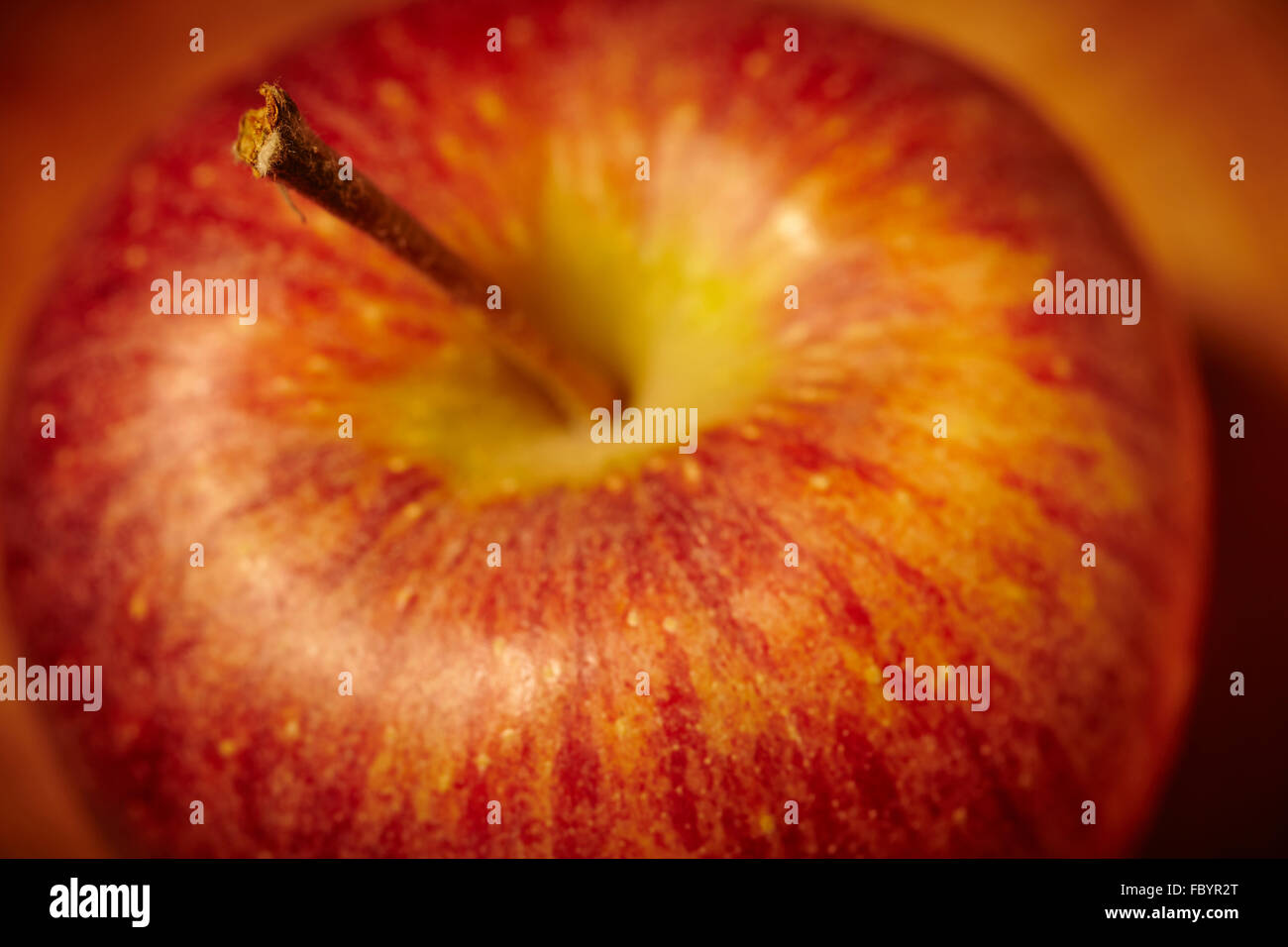 A single cameo apple Stock Photo Alamy