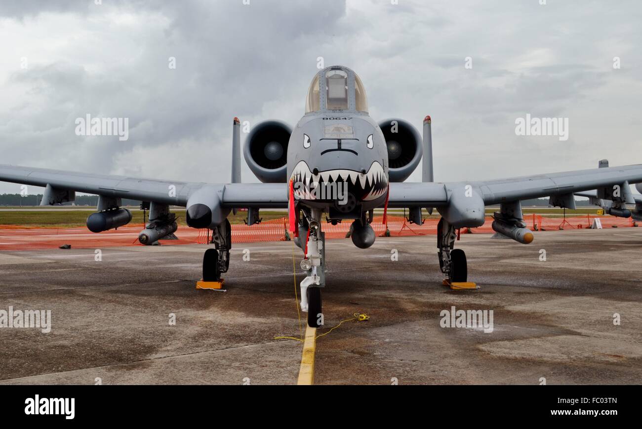 Air Force A-10 Warthog Attack Jet Stock Photo - Alamy